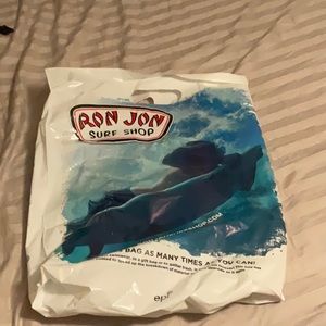 Ron Jon surf shop bag